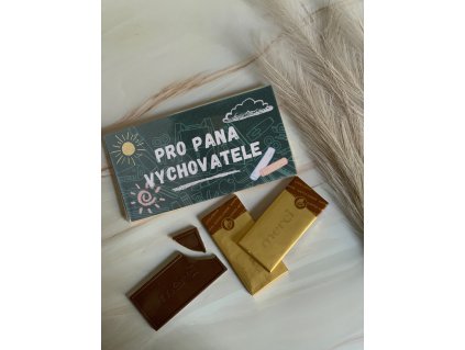 ČOKOLÁDA vychovatel zelená tabule