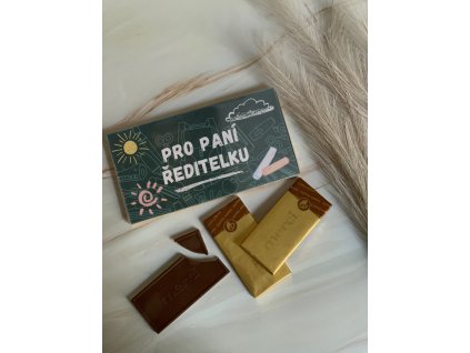 PRO PANÍ ŘEDITELKU Čokoláda Merci