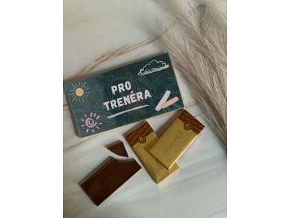ČOKOLÁDA TRENÉR zelená tabule
