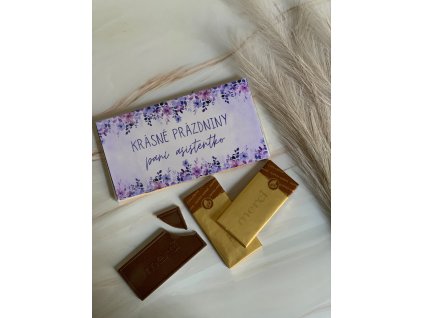 ČOKOLÁDA asistetntka fialova