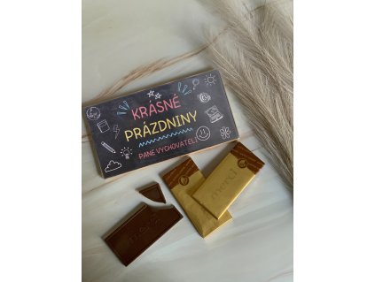 ČOKOLÁDA VYCHOVATEL černá tabule