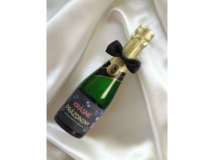 MINI BOHEMIA SEKT krásné prázdniny černá tabule