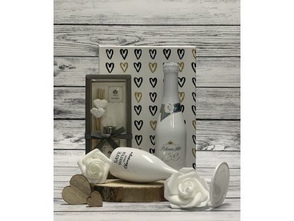 BÍLOZLATÝ BOX BOHEMIA SEKT ICE- XS
