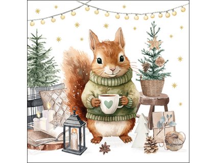 Napkin 33 Wooly FSC Mix