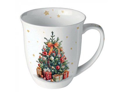 Mug 0.4 L Decorated Christmas tree