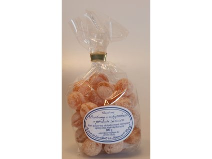 Bonbony s rakytníkem a příchutí zázvoru 100g