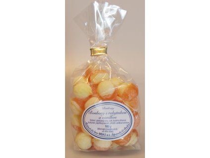 Bonbony s rakytníkem a vanilkou 100g