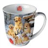 Mug 0.4 L Golden retriever puppies
