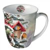 Mug 0.4 L House with robins