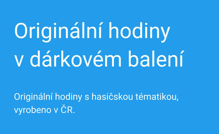 Dárkové hodiny