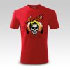 Tricko cervene s potiskem hasic jako doma