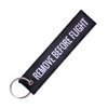 Klíčenka REMOVE BEFORE FLIGHT | Černá