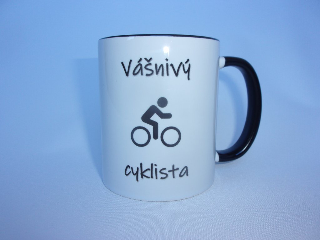 Hrníček ‚‚VÁŠNIVÝ CYKLISTA‘‘