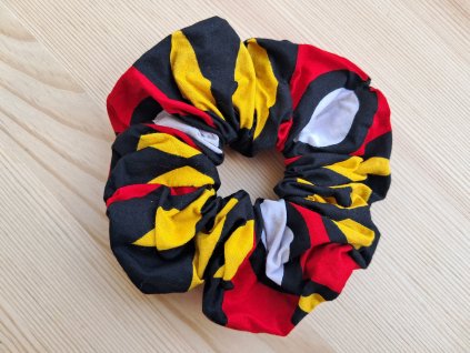 Látková gumička do vlasů Tropická Afrika