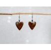 Africké náušnice se srdcem