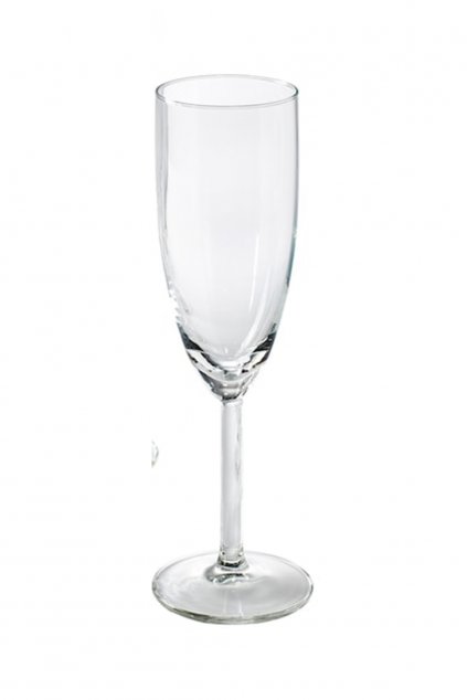 Sklenice 210 ml prosecco čirá skleněná s VLASTNÍM TEXTEM