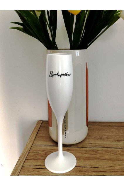 Sklenice prosseco 180 ml s VLASTNÍM TEXTEM