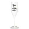 Sklenice prosseco 180 ml s VLASTNÍM TEXTEM