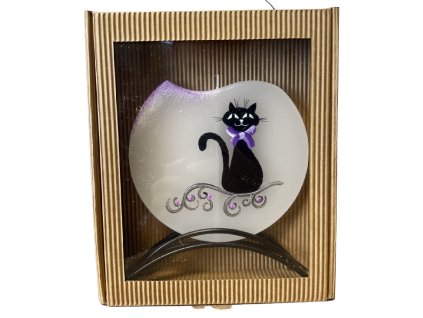 svicka disk v kov stojanku 17x15 cm motyl ruzovy 1758264735