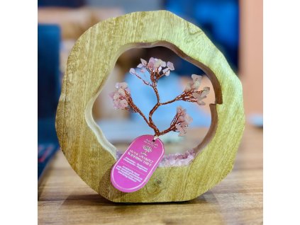 STROMEK ŠTĚSTÍ - RUŽENÍN 60 KAMÍNKŮ - PRSTEN