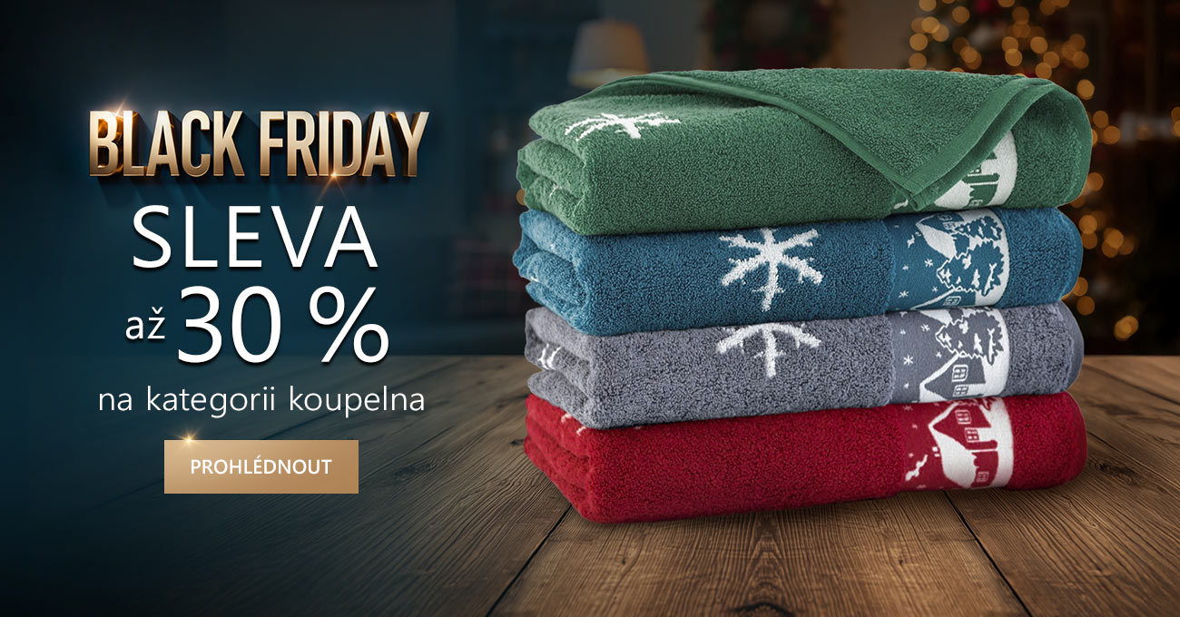 Black Friday sleva až 30 %