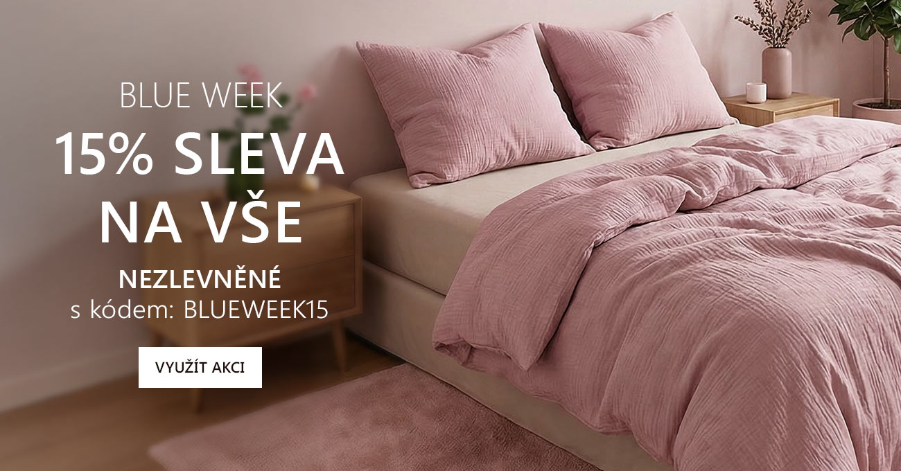 Blue Week 15% sleva