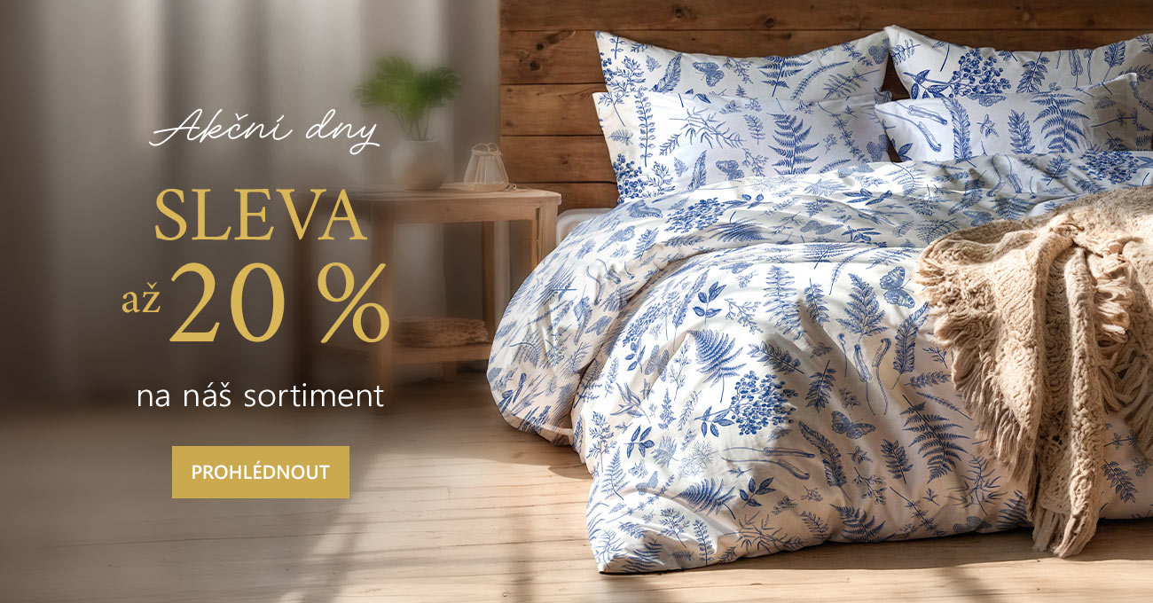 Sleva až 20 %