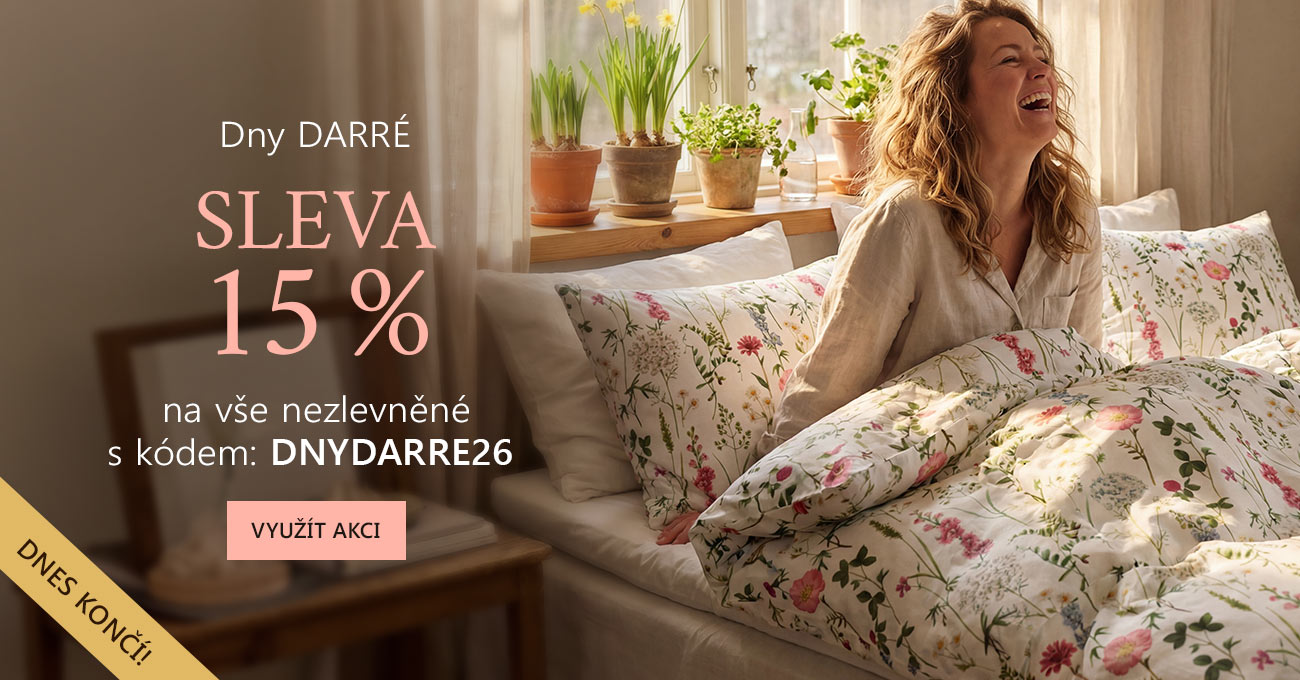 Dny DARRÉ sleva 15 %