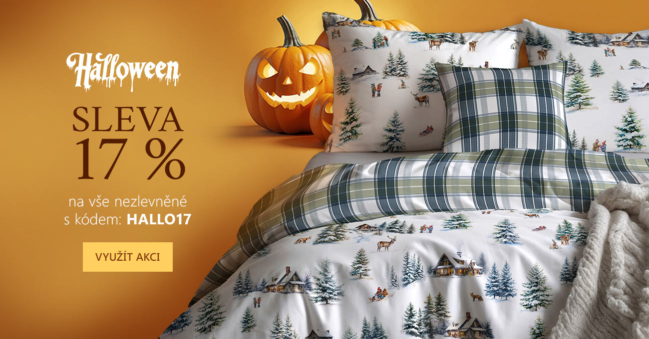 Halloween sleva 17 %