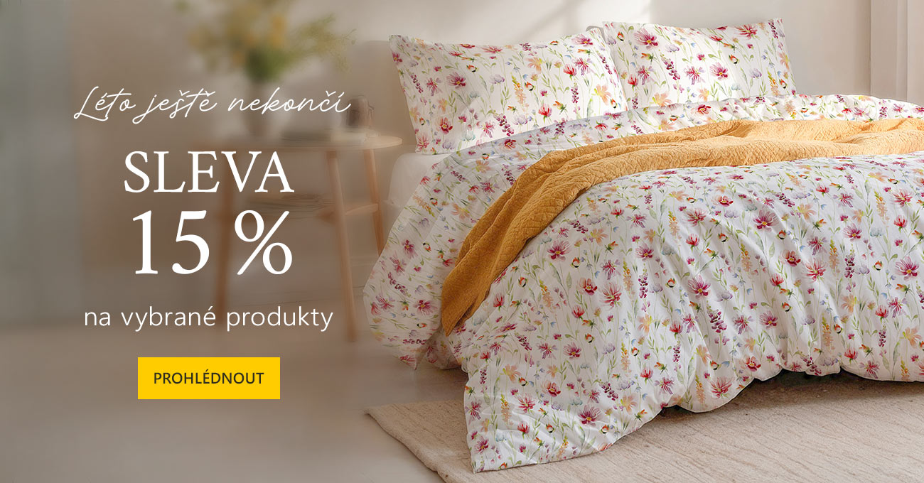 Léto sleva 15 %