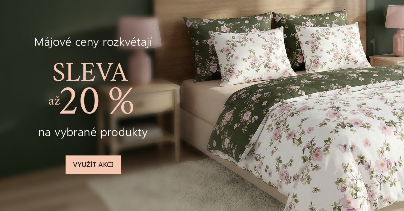Májové sleva až 20 %