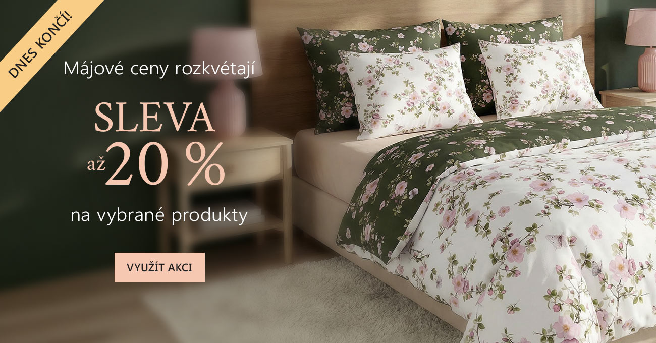 Májové sleva až 20 %