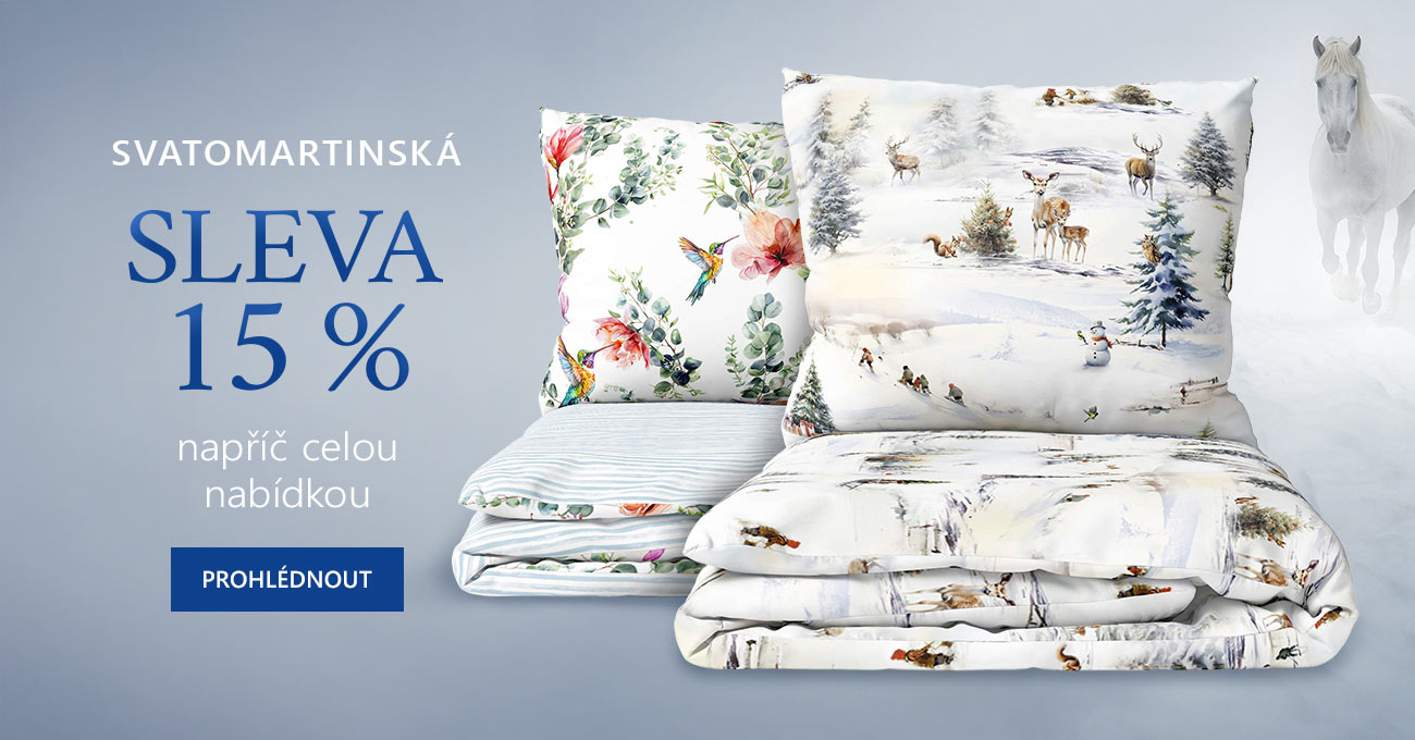 Svatomartinská sleva 15 %