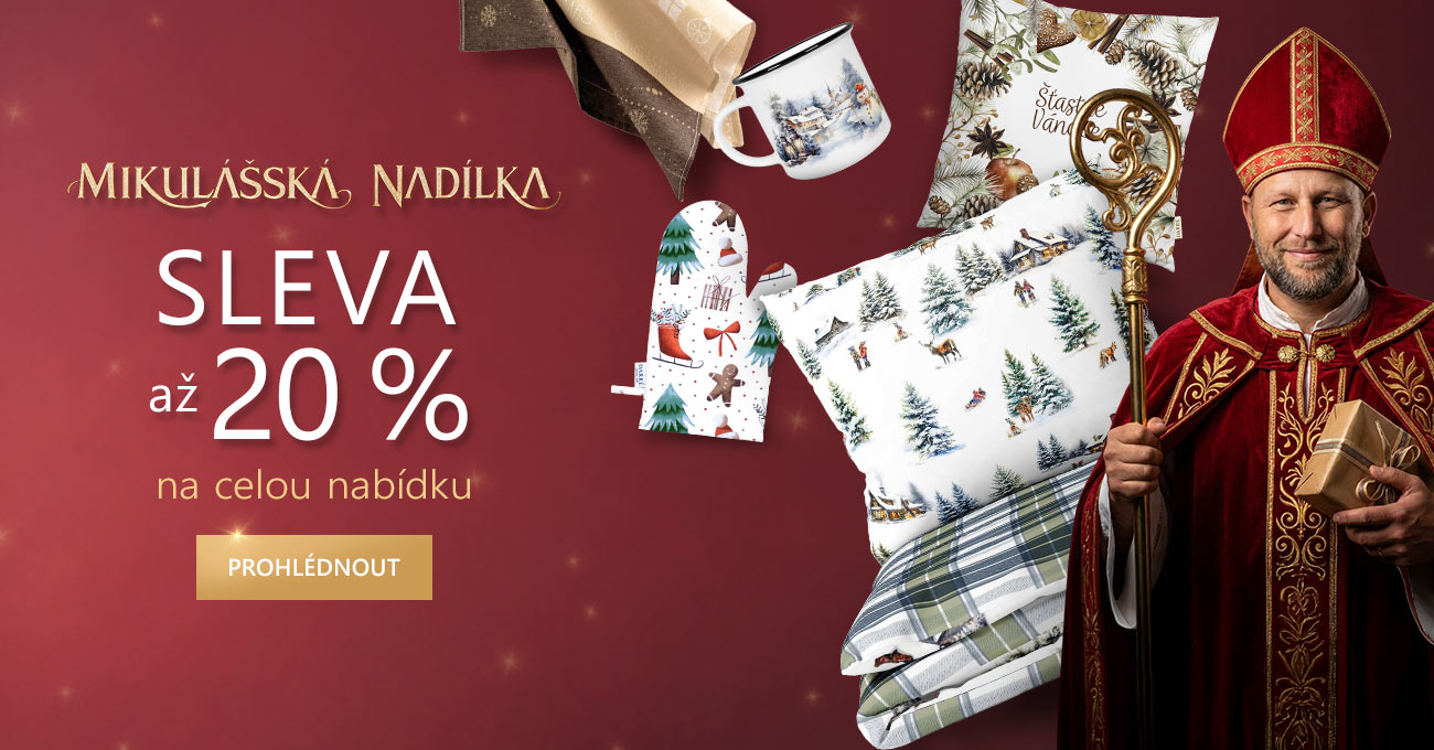 Mikulášská sleva až 20 %