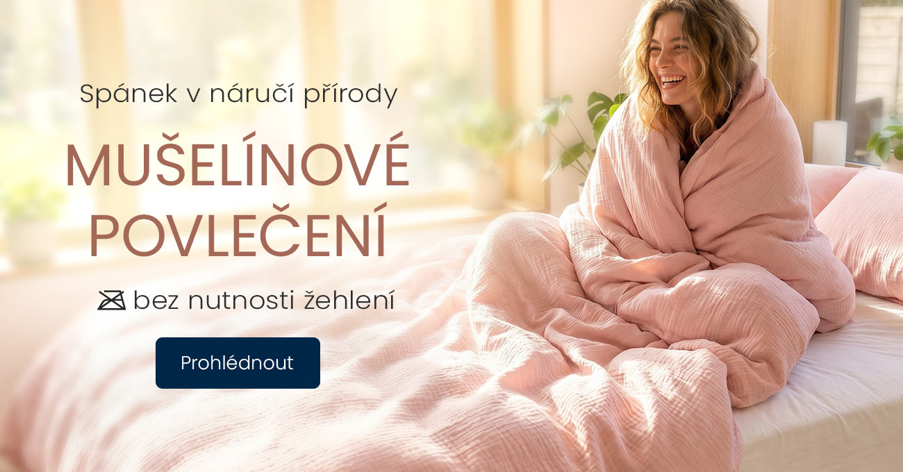 Mušelínové povlečení