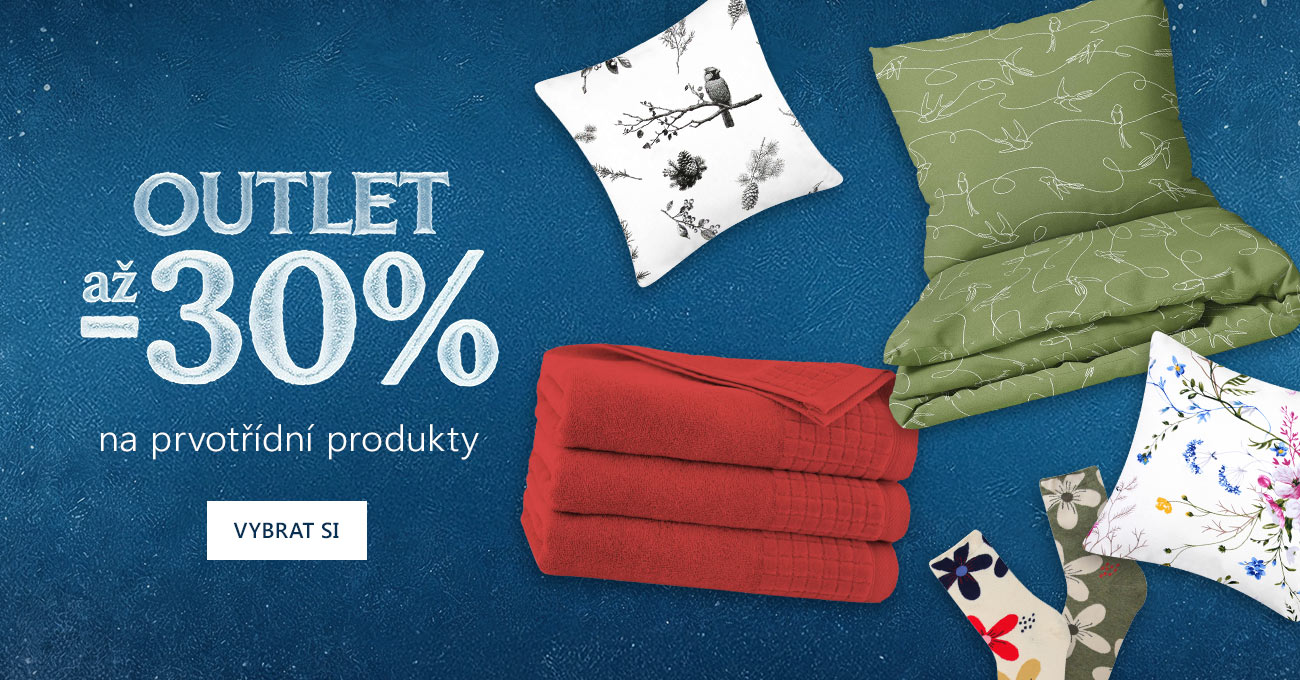 Outlet až -30%