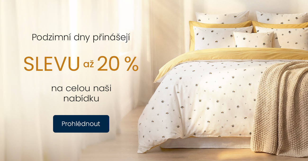 Podzimní dny sleva až 20 %