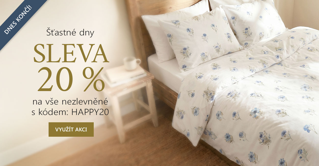 Sleva 20 % na vše