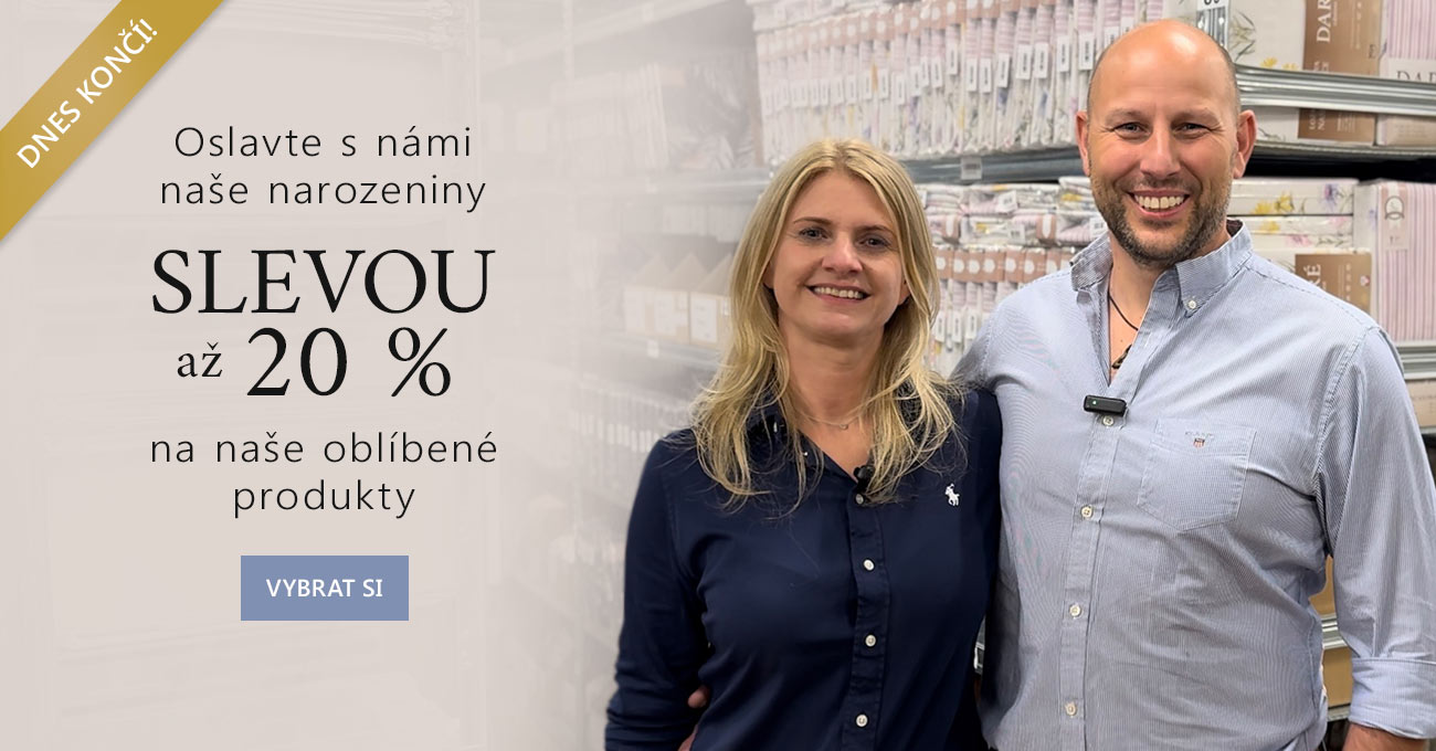 Sleva až 20 %
