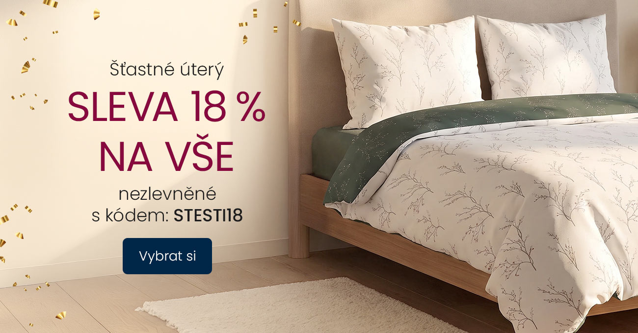 Šťastné úterý -18%