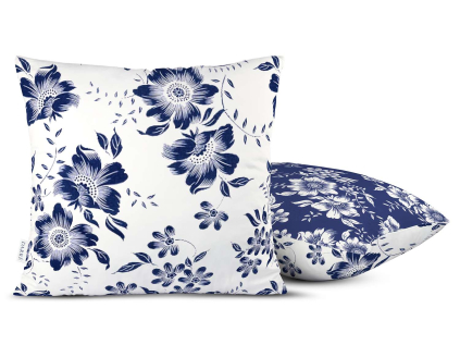 2408 polstarek duo flowers modra