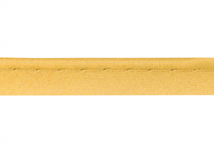 Paspule saténová 10 mm - žlutá č. 79