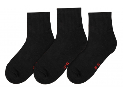 Pánské ponožky polovysoké Sport 4 - černá