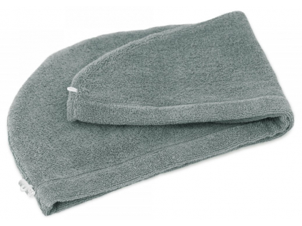 turban šedý