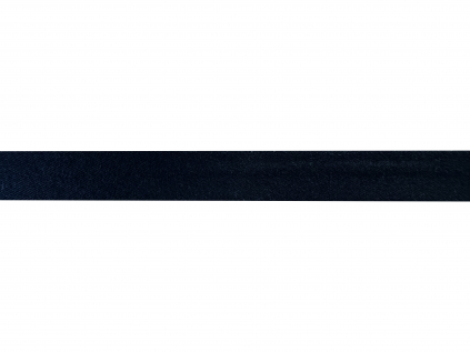 Lemovací proužek úpletový 20 mm - černá