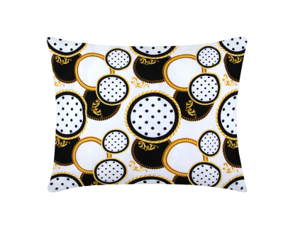 Bavlněný povlak na polštář Zlaté kruhy