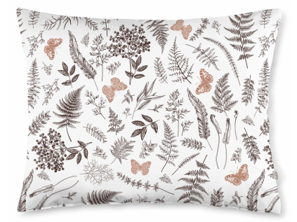 KLASIK polštář 70x90 kapradiny