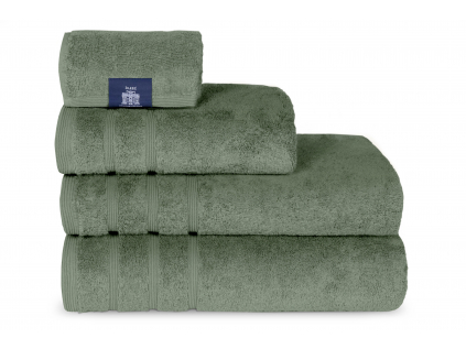 Egyptská bavlna ručníky a osušky COMFORT DI CASA - zelená