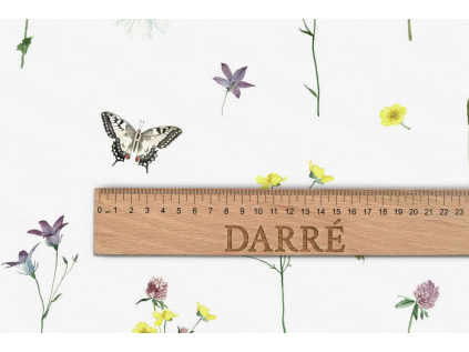 Zbytek bavlněné látky PERKÁL - Vůně léta - 50x160 cm