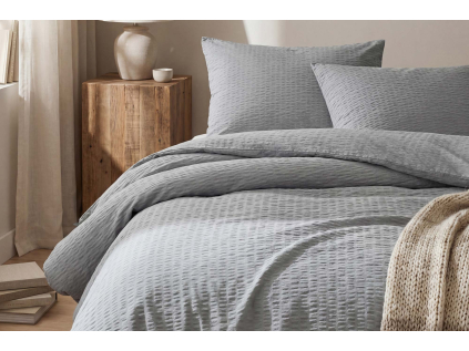 2602 krep Jednobarevne svetle sede 2